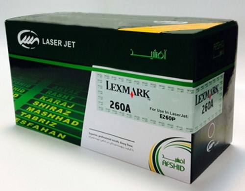 کارتریج لیزری آفشید 260A For Lexmark100378